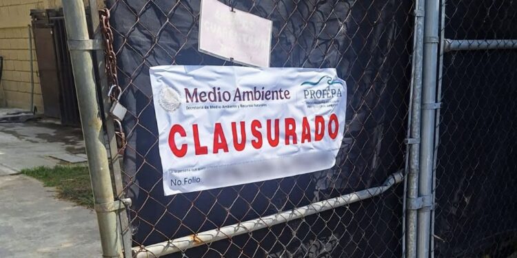 Clausuran Parque La Pastora en Nuevo León