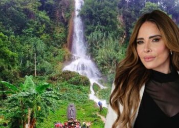 Gloria Trevi visita Ciudad Victoria y el Chorrito en Tamaulipas