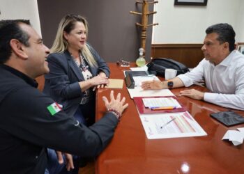 Sostiene Lalo Gattás reunión con secretarios para retomar plan de atención y obra pública