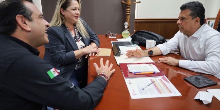 Sostiene Lalo Gattás reunión con secretarios para retomar plan de atención y obra pública