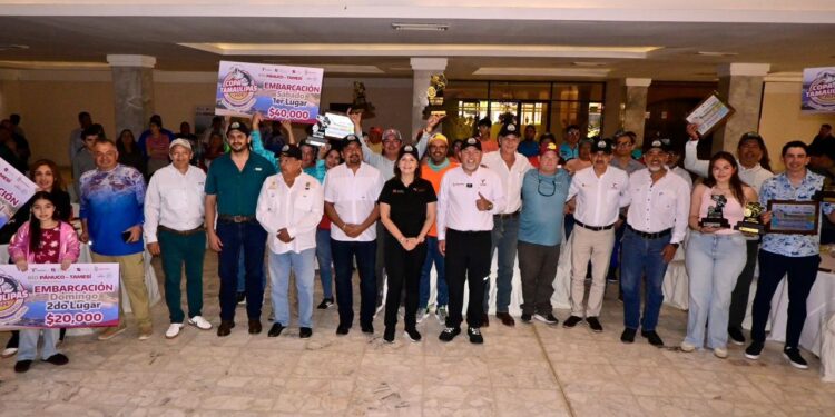 Concluye con éxito la Copa Tamaulipas 2026 de Robalo en Embarcación en Tampico