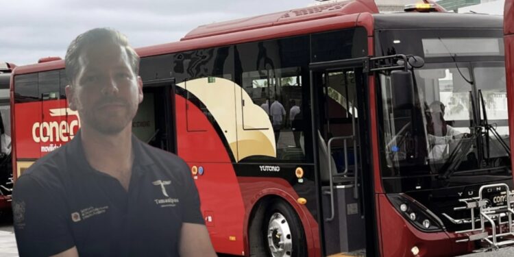 Transporte híbrido mantiene servicio gratuito y revisiones constantes: Karl Heinz Becker Hernández
