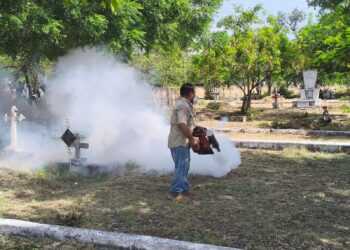 Coordina Municipio con el sector salud, acciones para combatir el dengue en panteones