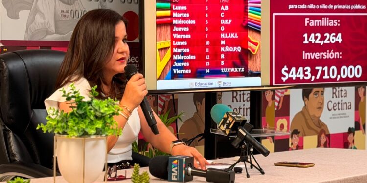 Dan a conocer calendario de pago de la Beca Rita Centina