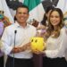 Presidenta del DIF Victoria Lucy de Gattás pone en marcha boteo Teletón 2026