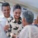 Festejan Lucy y Lalo a las abuelitas de Casas Club del Adulto Mayor